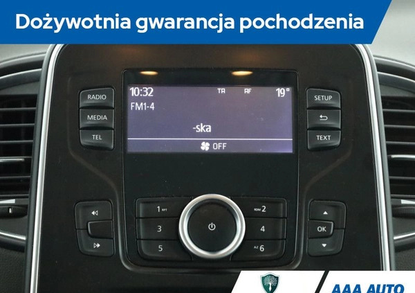 Renault Grand Scenic cena 62000 przebieg: 120056, rok produkcji 2017 z Częstochowa małe 232